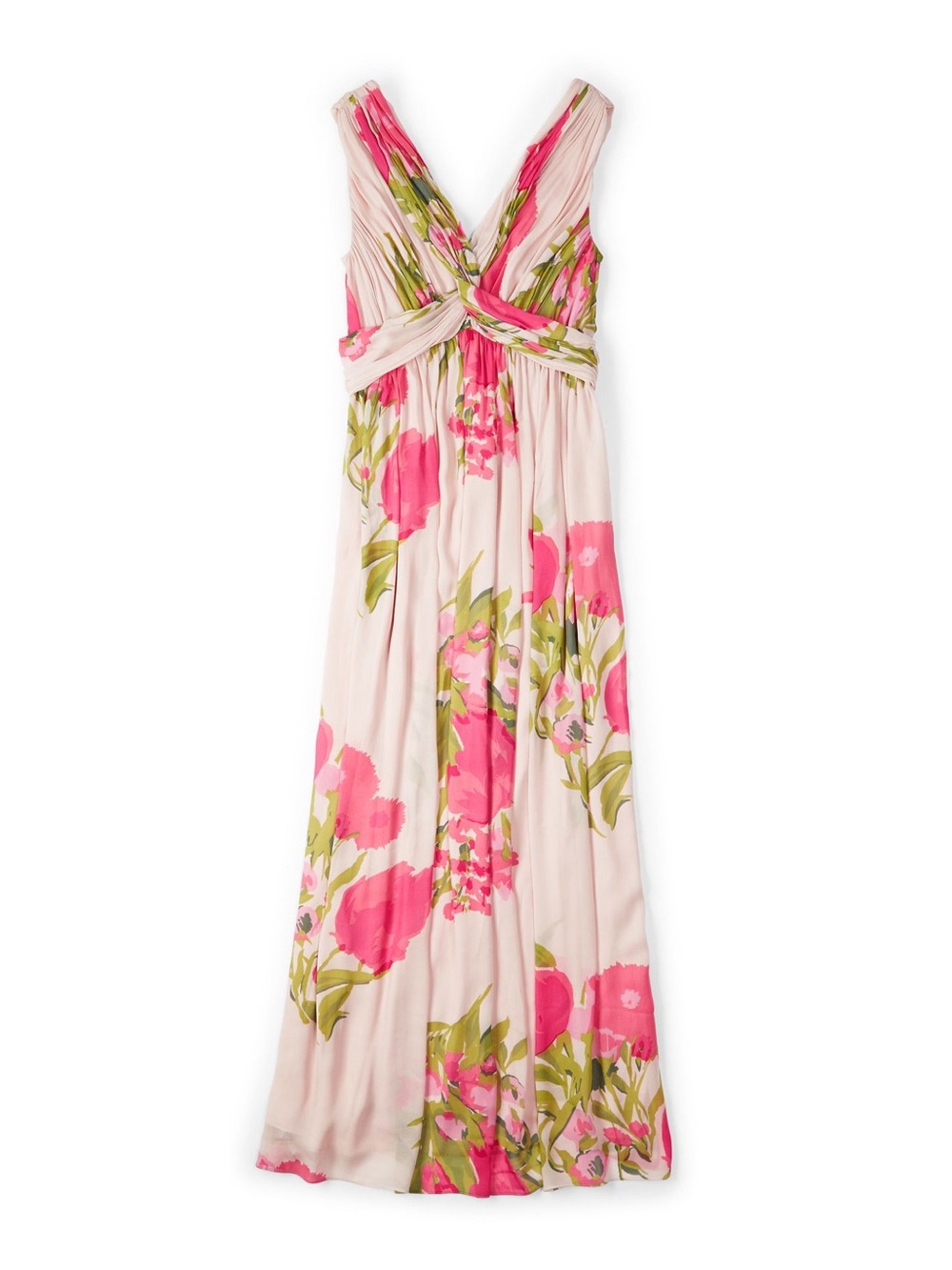 Boden Peony Maxi Dress with Twist Bodice 16R - Picture 6 of 6